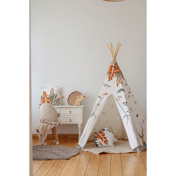 Rjava namizna svetilka iz borovega lesa Little Lights Hedgehog, dolžina 30 cm-image-3