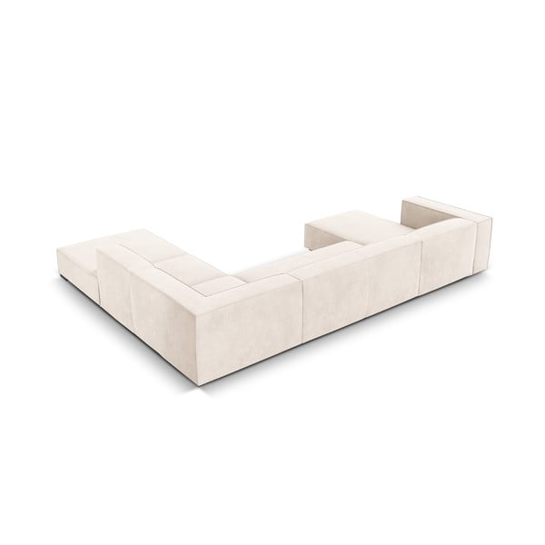 Kremno bela kotna sedežna garnitura (z desnim kotom) Madame – Windsor & Co Sofas-image-3