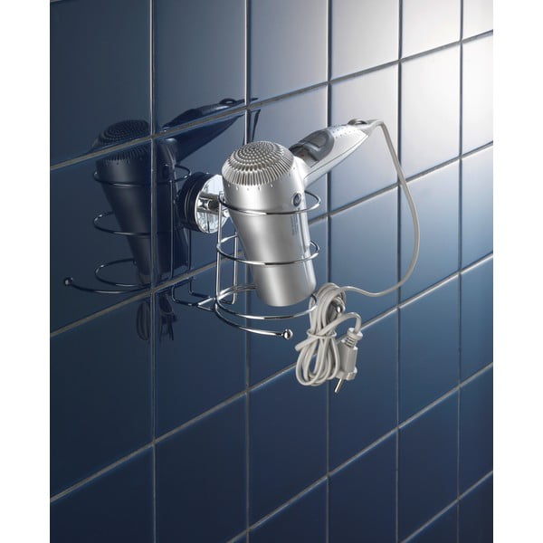 Držalo za sušilec las Wenko Vacuum-Loc, nosilnost do 33 kg -image-1