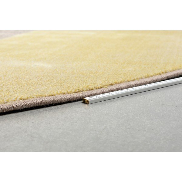 Rumeno-siva preproga Zuiver Hilton, ø 240 cm-image-2