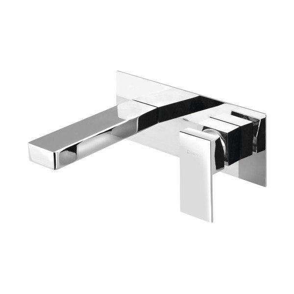 Vgrajena armatura za umivalnik v sijajno srebrni barvi (1 izhod) Latus – Sapho-image-2