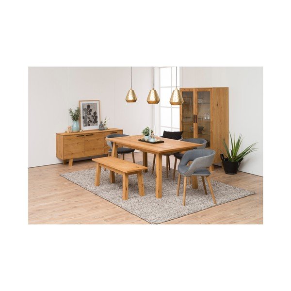 Antracitno siv jedilni stol Actona Greta-image-1