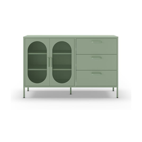 Mentolno zelena komoda 140x90 cm Diora – Marckeric
