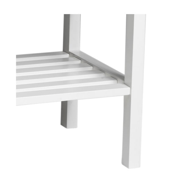 Bela omarica za čevlje iz masivne breze Confetti – Rowico-image-1