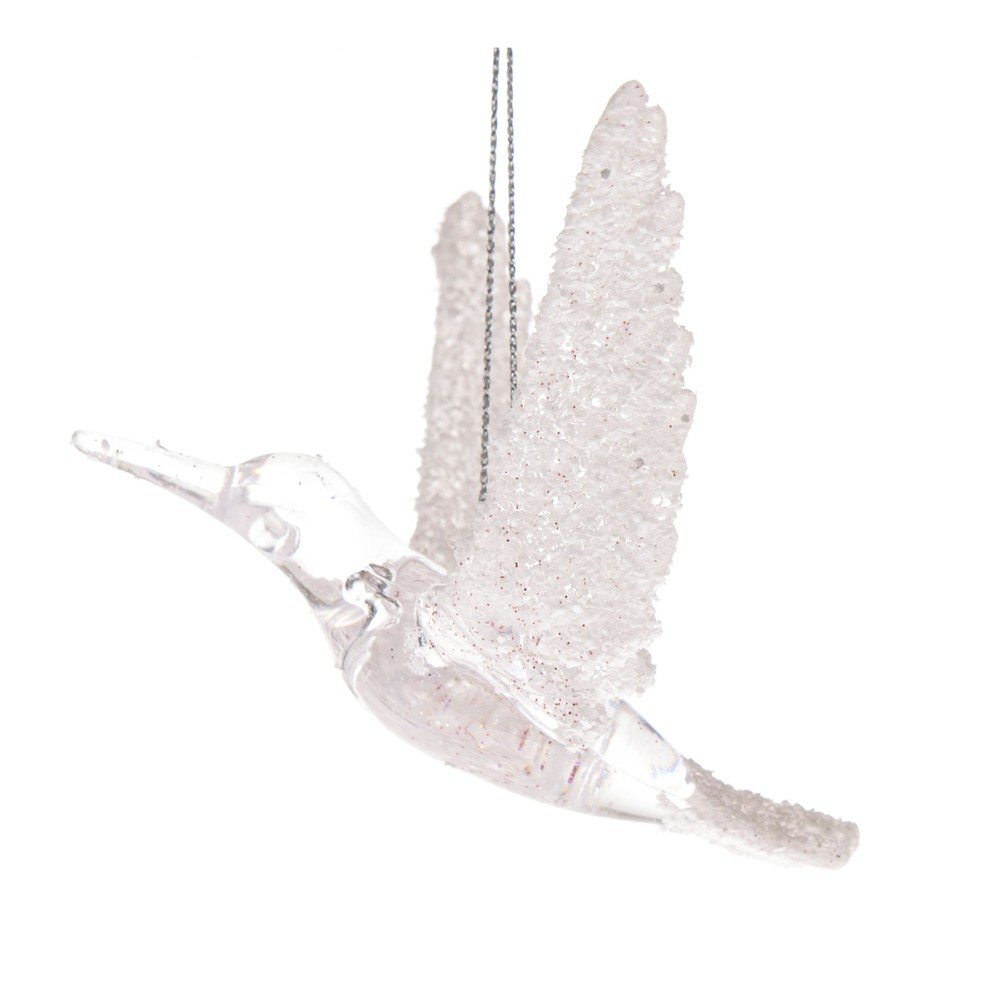 Plastični okraski za jelko v kompletu 3 ks 7,5 cm Bird