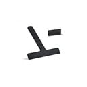 Črn brisalec za okna z držalom 22 cm Ume – Zone