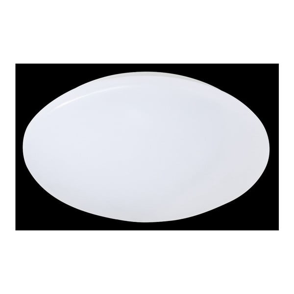 Bela stropna LED svetilka Reality Putz II, premer 27 cm-image-1