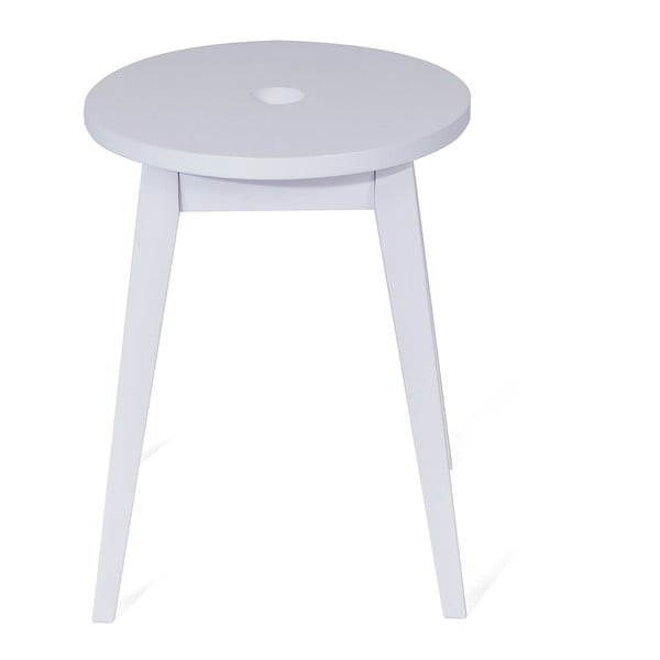 Beli stolček iz kavčukovca Club - Bonami Selection-image-1