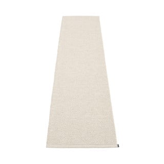 Kremno bel zunanji in notranji tekač 70x300 cm Mono Linen Vanilla – Pappelina