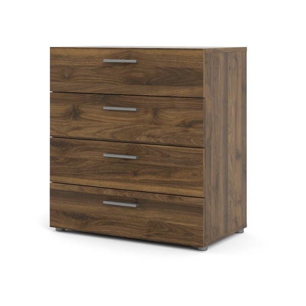 Komoda v orehovem dekorju Tvilum Pepe 80 x 68 cm-image-2