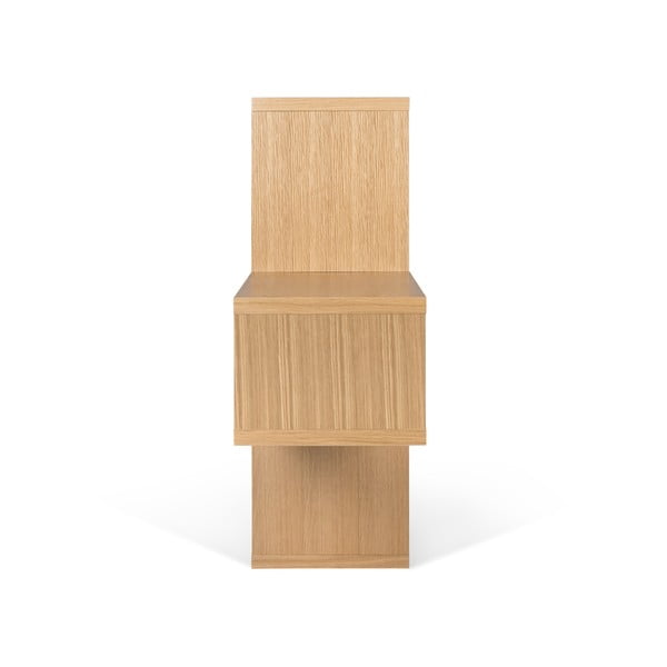 Rjava knjižna omara TemaHome London, 34 x 100 cm-image-1