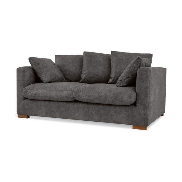 Antracitno siva sedežna garnitura 175 cm Comfy – Scandic-image-2