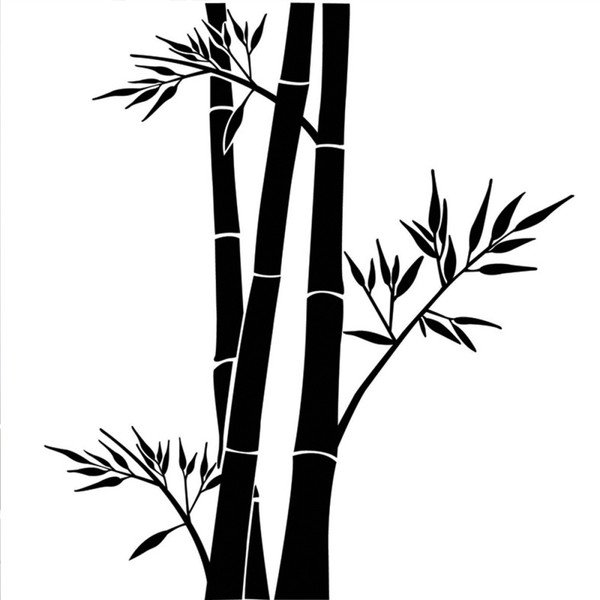Nalepka Ambiance Bamboo Flowers-image-1