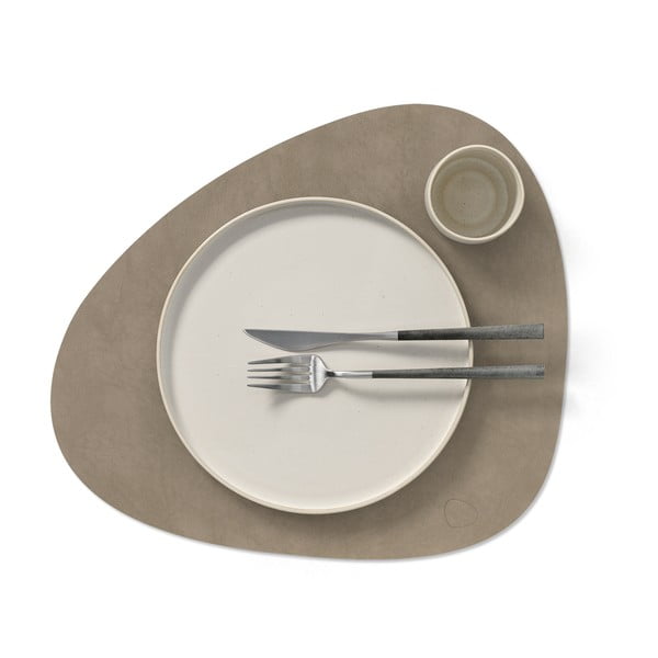 Pogrinjek iz eko usnja 37x44 cm Curve L Nupo – LIND DNA-image-2