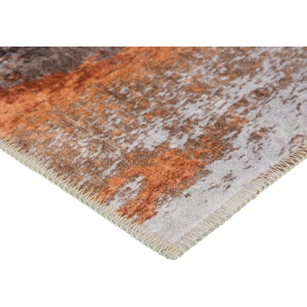 Rdeče-modra pralna preproga 80x50 cm - Vitaus-image-2