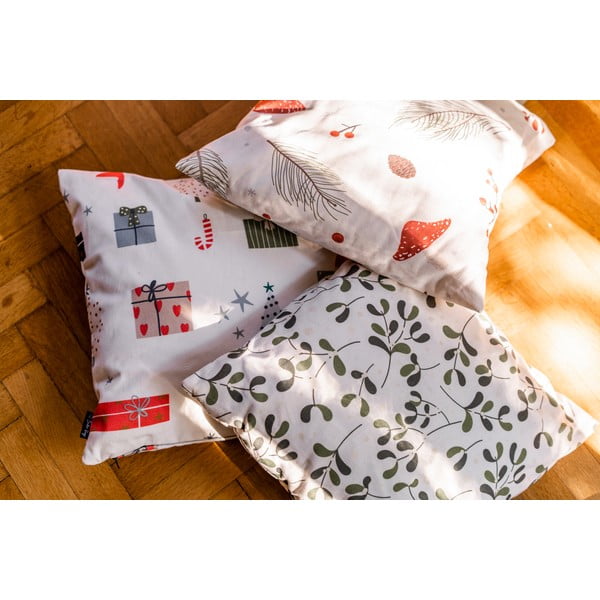 Prevleke za blazino v kompletu 4 ks z božičnim motivom 45x45 cm Santa – Butter Kings-image-4