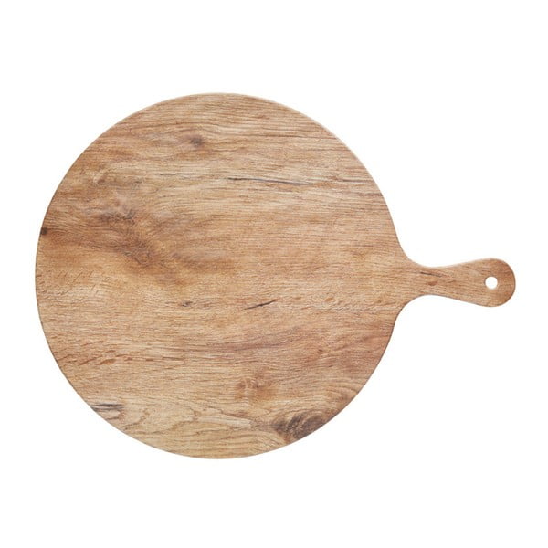 Servirna deska v lesenem dekorju Kitchen Craft Summer, dolžina 42 cm