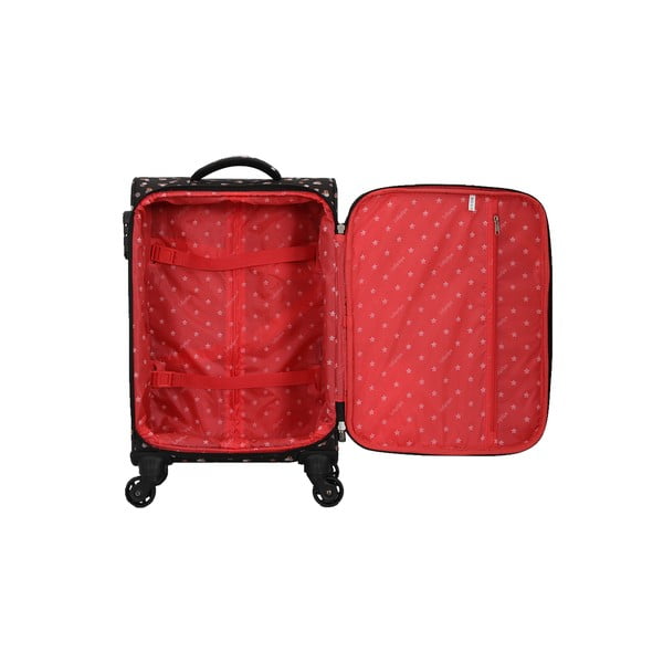 Kovček na 4 kolesih Black Lollipops Rubby-image-2