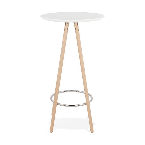 Bela barska miza Kokoon Deboo, višina 110 cm-image-1