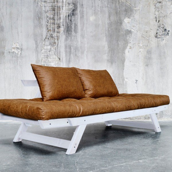 Karup Vintage Bebop kavč Cool Grey/Cognac-image-1