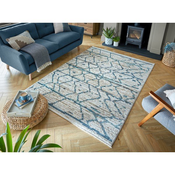 Bež-modra preproga Flair Rugs Neruda, 160 x 214 cm-image-4