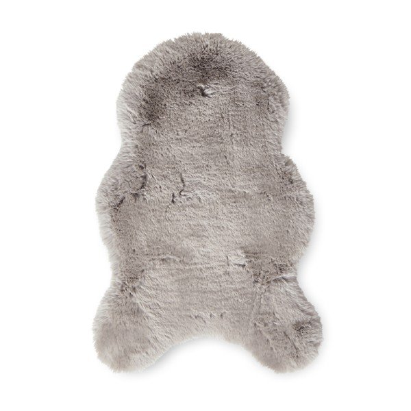 Svetlo sivo sintetično krzno 60x90 cm Super Teddy – Think Rugs