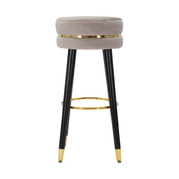 Svetlo siv oblazinjen barsko stol (višina sedeža 74 cm) Paris – Mauro Ferretti-image-1