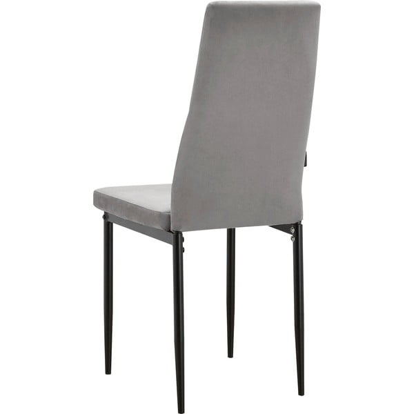 Sivi žametni jedilni stoli v kompletu 2 ks Kelly – Støraa-image-3