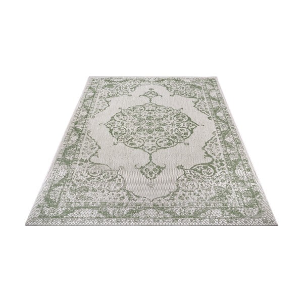 Zeleno-bež zunanja preproga Ragami Oslo, 80 x 150 cm-image-2