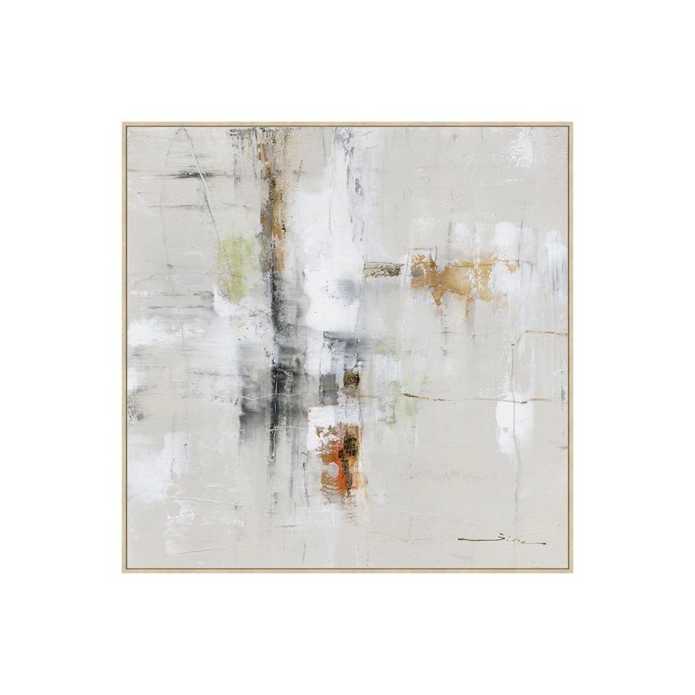 Ročno naslikana slika z okvirjem/na platnu 103x103 cm Bold