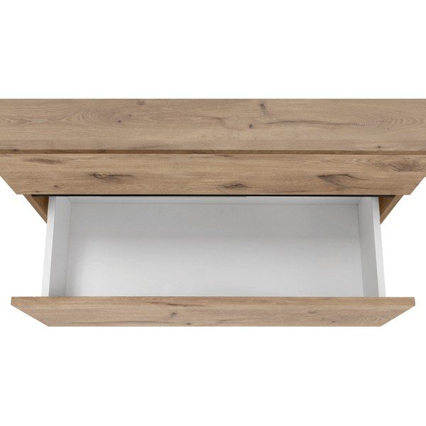 Omarica za pod umivalnik v hrastovem dekorju 80x55 cm Wisla – Støraa-image-1