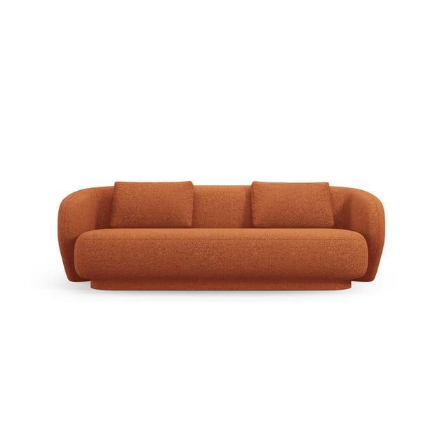 Oranžna sedežna garnitura 204 cm Camden – Cosmopolitan Design