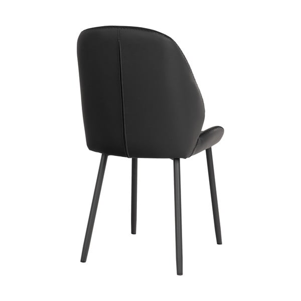 Črni jedilni stoli v kompletu 2 ks Monte Carlo – House Nordic-image-3