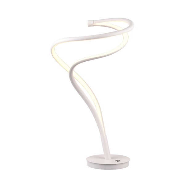 Bela LED namizna svetilka s kovinskim senčnikom (višina 56 cm) Nala – Trio Select-image-3