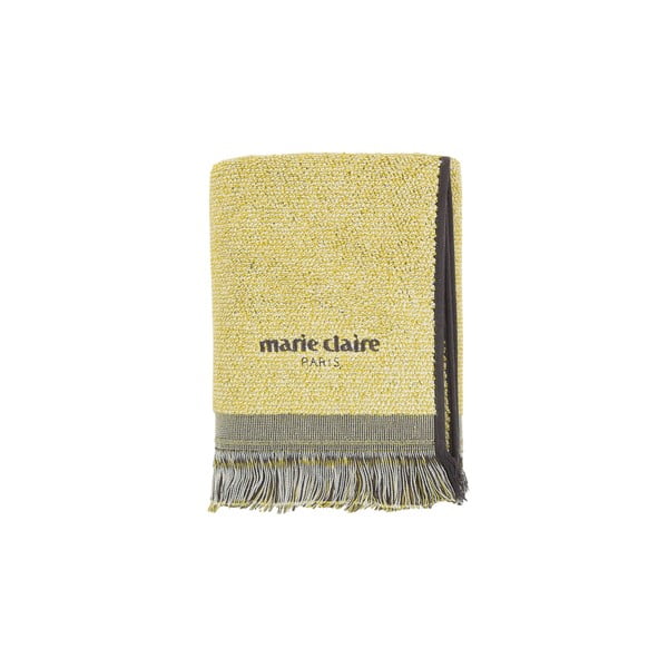 Marie Claire Colza rumena brisača, 50 x 90 cm