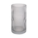 Siva steklena vaza PT LIVING Allure, višina 20 cm