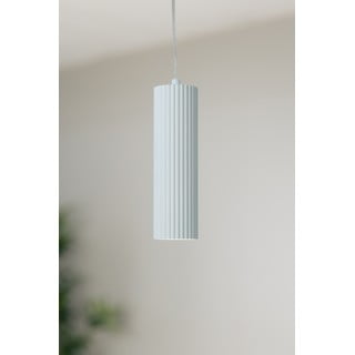 Bela viseča svetilka s kovinskim senčnikom 7x7 cm Costilla - Markslöjd