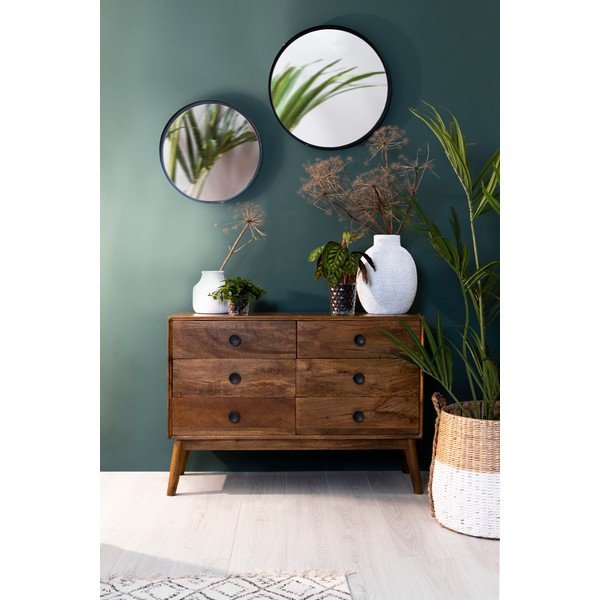 Stensko ogledalo ø 60 cm Bita – Light & Living-image-3