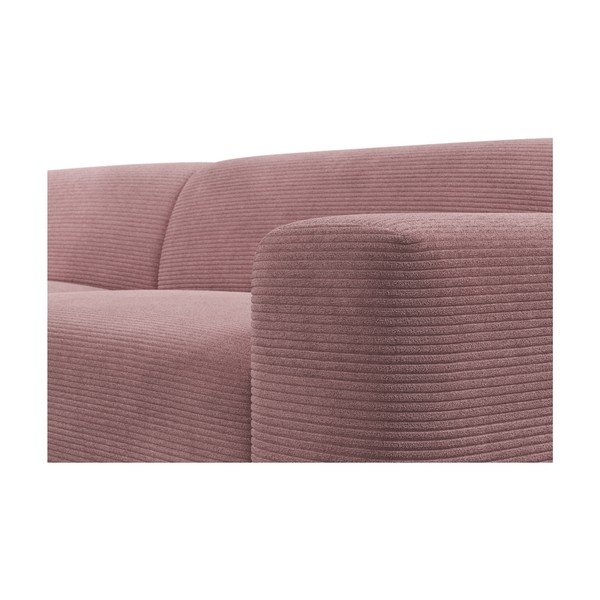 Roza sedežna garnitura Marie Claire Home Karen, desni kot-image-1