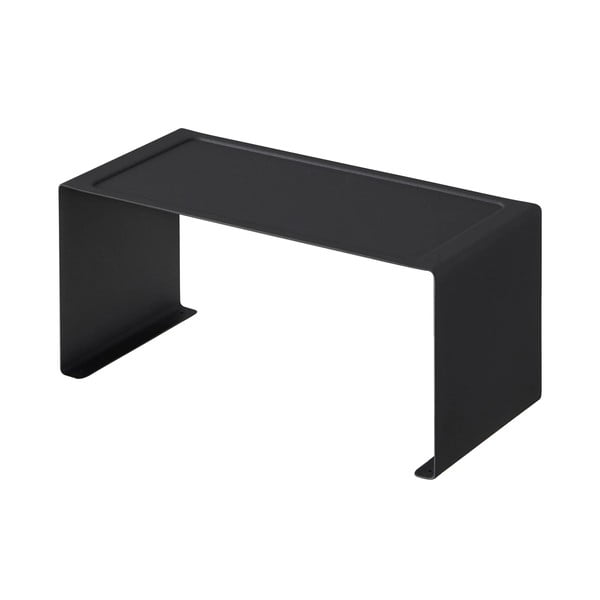 Črna kovinska dodatna kuhinjska polica 30,5x14 cm Tower – YAMAZAKI