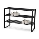 Črna kovinska omarica za čevlje 70x48,5x29 cm Rex – Spinder Design