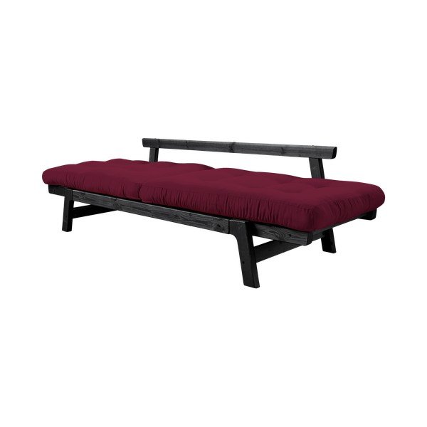 Raztegljiv kavč Karup Design Step Black/Light Bordeaux-image-4