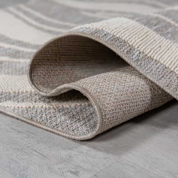 Siva pralna preproga 200x310 cm Calder – Flair Rugs-image-3