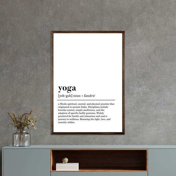 Slika 50x70 cm Yoga – Wallity-image-4