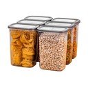 Posode za shranjevanje v kompletu 6 ks živil Fresco – Hermia