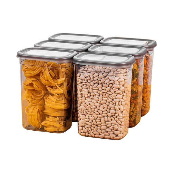 Posode za shranjevanje v kompletu 6 ks živil Fresco – Hermia