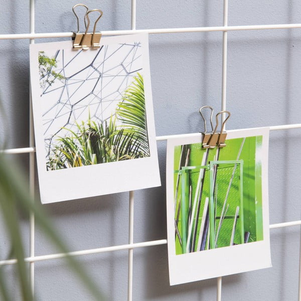 Bela kovinska oglasna deska, 50 x 70 cm-image-1