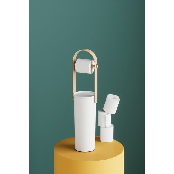 Belo plastično stojalo za WC papir Bellwood – Umbra-image-4