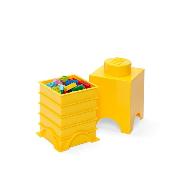 Rumena škatla za shranjevanje LEGO®-image-3