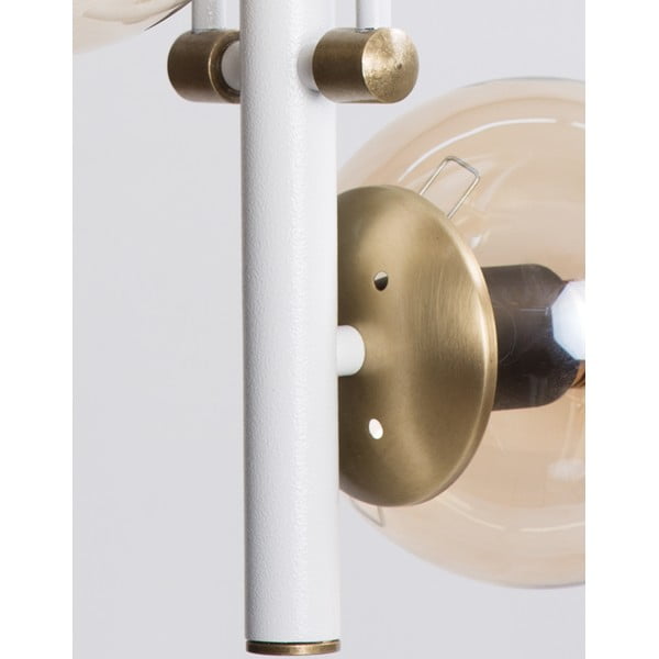 Viseča svetilka s steklenim senčnikom ø 15 cm Libra – Squid Lighting-image-2